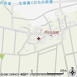 長野県中野市三ツ和311周辺の地図