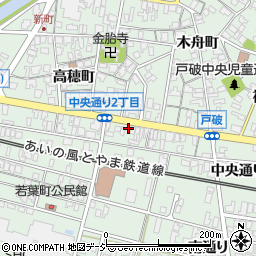 富山県射水市戸破中央通り２丁目2229周辺の地図