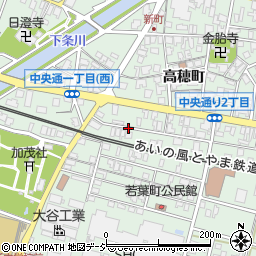 富山県射水市戸破中央通り２丁目周辺の地図