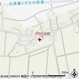 長野県中野市三ツ和305周辺の地図