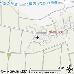 長野県中野市三ツ和317周辺の地図