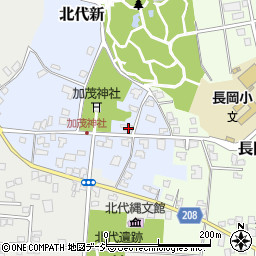 富山県富山市北代新243周辺の地図