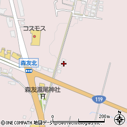 栃木県日光市森友1021-6周辺の地図