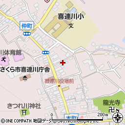 栃木県さくら市喜連川4368周辺の地図