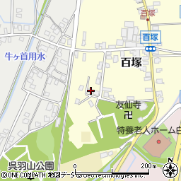 富山県富山市百塚201周辺の地図