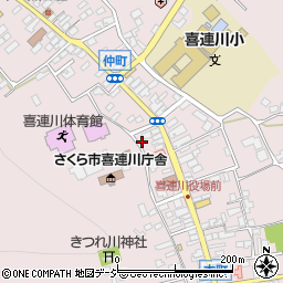 栃木県さくら市喜連川4409周辺の地図