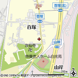 富山県富山市百塚180周辺の地図