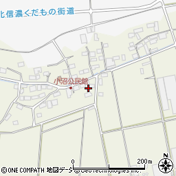 長野県中野市三ツ和301周辺の地図