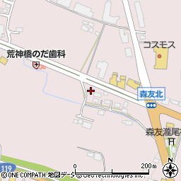 栃木県日光市森友938周辺の地図