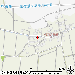 長野県中野市三ツ和309周辺の地図