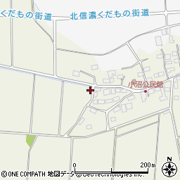 長野県中野市三ツ和384周辺の地図