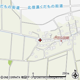 長野県中野市三ツ和小沼316周辺の地図