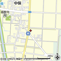 富山県高岡市中保223周辺の地図