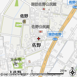 富山県高岡市佐野276-8周辺の地図