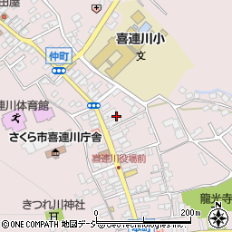 栃木県さくら市喜連川4379周辺の地図