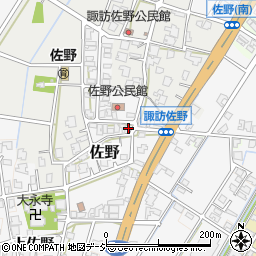 富山県高岡市佐野276-3周辺の地図