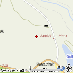 志賀高原総合会館９８周辺の地図