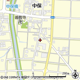 富山県高岡市中保218周辺の地図