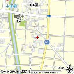 富山県高岡市中保218周辺の地図