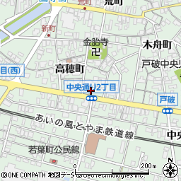 富山県射水市戸破中央通り２丁目2306周辺の地図