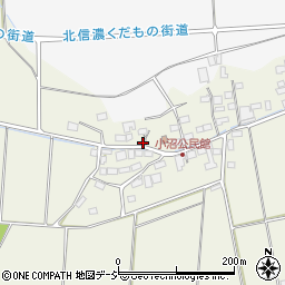 長野県中野市三ツ和269周辺の地図