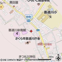栃木県さくら市喜連川4405周辺の地図