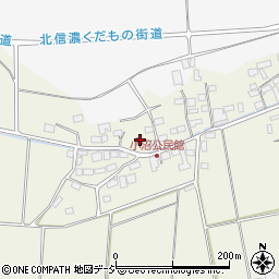 長野県中野市三ツ和271周辺の地図