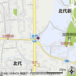 富山県富山市北代新207周辺の地図