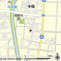 富山県高岡市中保367周辺の地図