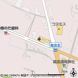 栃木県日光市森友936-1周辺の地図