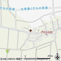 長野県中野市三ツ和263周辺の地図