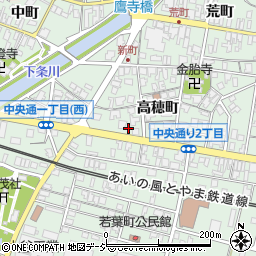 富山県射水市戸破中央通り２丁目3646-2周辺の地図