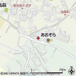茨城県高萩市安良川1252-6周辺の地図