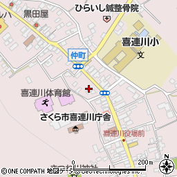 栃木県さくら市喜連川4396周辺の地図