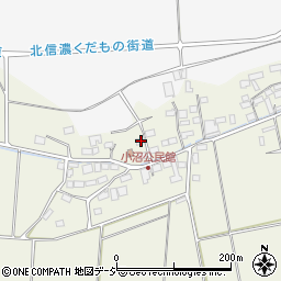 長野県中野市三ツ和274周辺の地図