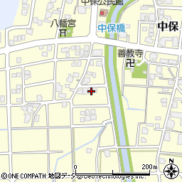 富山県高岡市中保1432周辺の地図