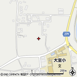 栃木県日光市大室1971周辺の地図