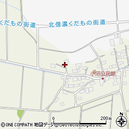 長野県中野市三ツ和262周辺の地図