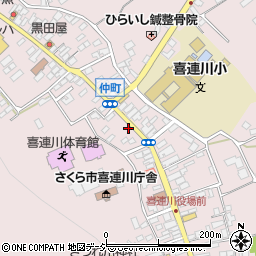 栃木県さくら市喜連川4395周辺の地図