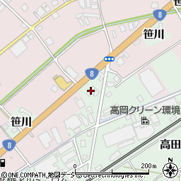 株式会社ケア・サンエス高岡営業所周辺の地図