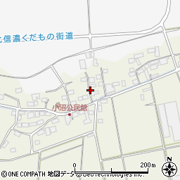 長野県中野市三ツ和小沼周辺の地図