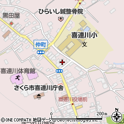 栃木県さくら市喜連川4384周辺の地図