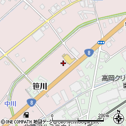 富山県高岡市宝来町824周辺の地図