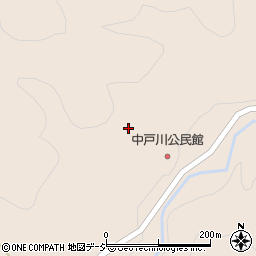 茨城県高萩市中戸川周辺の地図