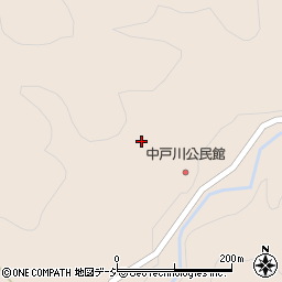 茨城県高萩市中戸川周辺の地図