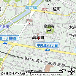 富山県射水市戸破（高穂町）周辺の地図