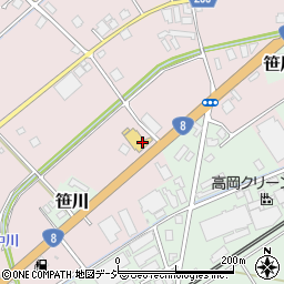 ネッツトヨタ富山高岡西店周辺の地図
