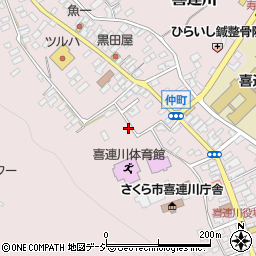 栃木県さくら市喜連川4398周辺の地図