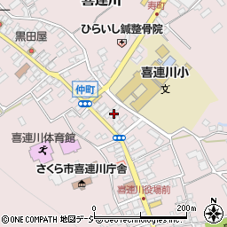 栃木県さくら市喜連川4387周辺の地図