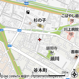 栃木県日光市今市157周辺の地図